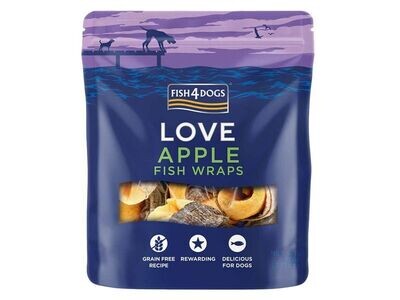 F4D LOVE APPLE FISH WRAPS 90G