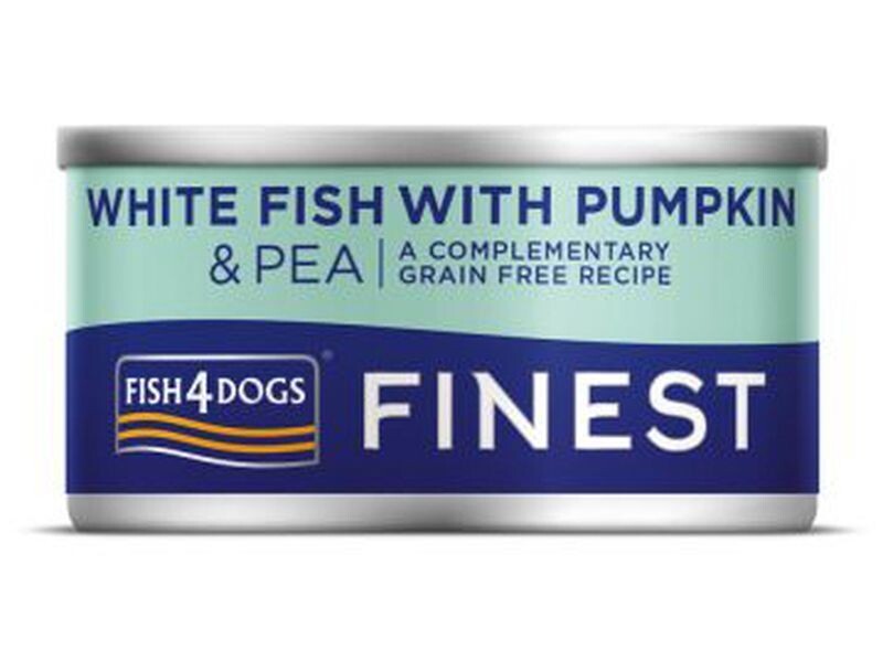F4D FINEST WFISH PUMPKIN TIN 85G