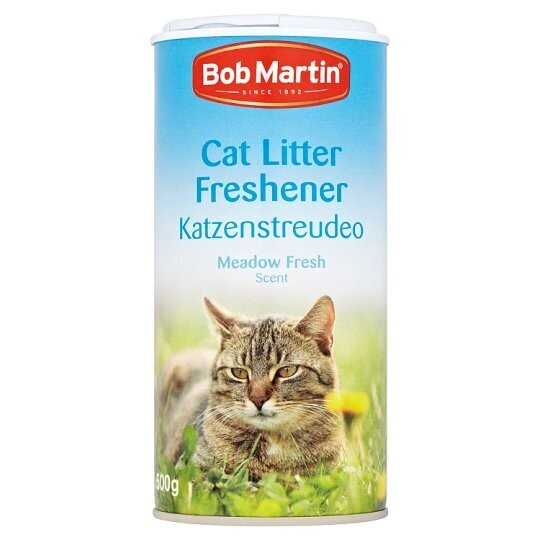BOB MARTIN MEADOW FRESH CAT LITTER FRESHENER 500G