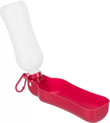 TRIXIE TRAVEL BOTTLE WITH BOWL ( 3 SIZES )