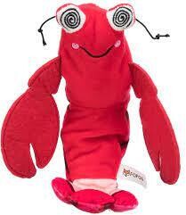 TRIXIE Wiggly Shrimp Fabric With Catnip 23cm