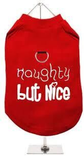 URBAN PUP NAUGHTY BUT NICE HOODIE FOR DOGS (3 SIZES)