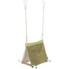 TRIXIE HANGING BIRD TENT COTTON 16 X 18 X 20CM GREEN