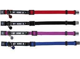 TRIXIE Cat Collar with Address Tag (COLOURS MAY VARY )
