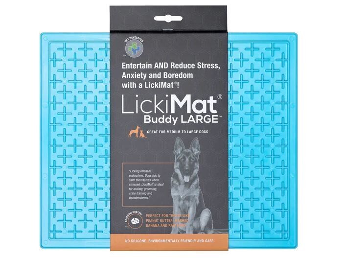 LICKIMAT BUDDY XL DOG TREAT MAT TRQ 25CM