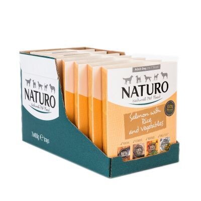 Naturo Adult Dog Salmon with Rice and Vegetables