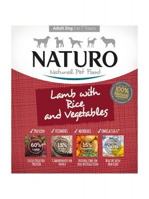 Naturo Adult Dog Lamb with Rice and Vegetables