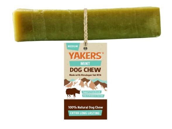 YAKERS MINT DOG CHEW MEDIUM
