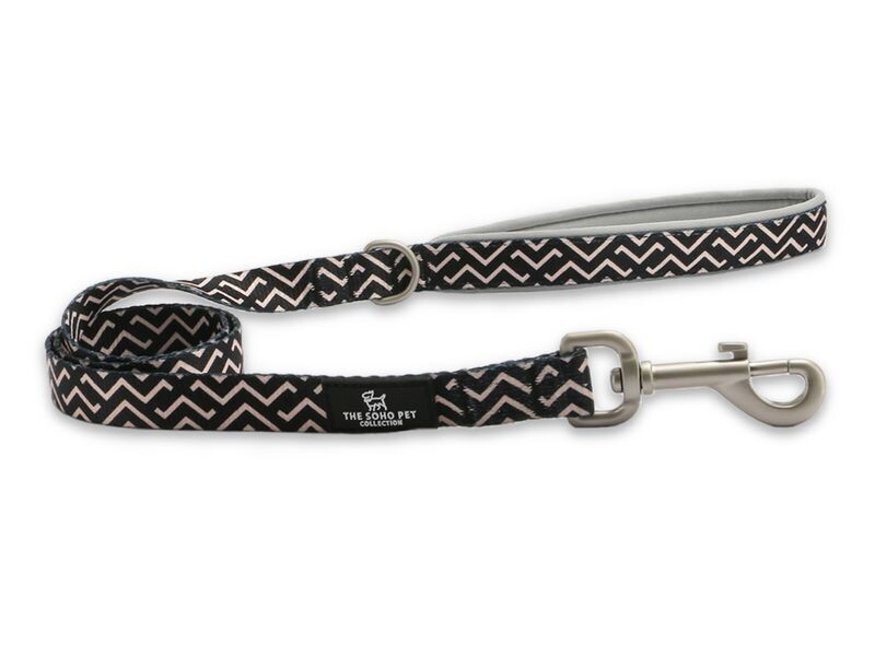 SOHO ZIGZAG NYLON LEAD 100CM X 19MM