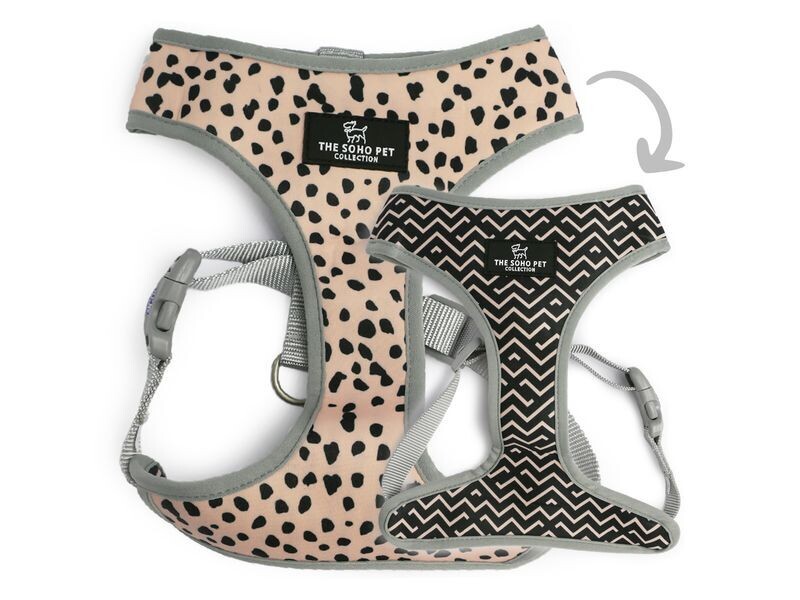 SOHO REVERSIBLE HARNESS DALMA/ZIGZAG