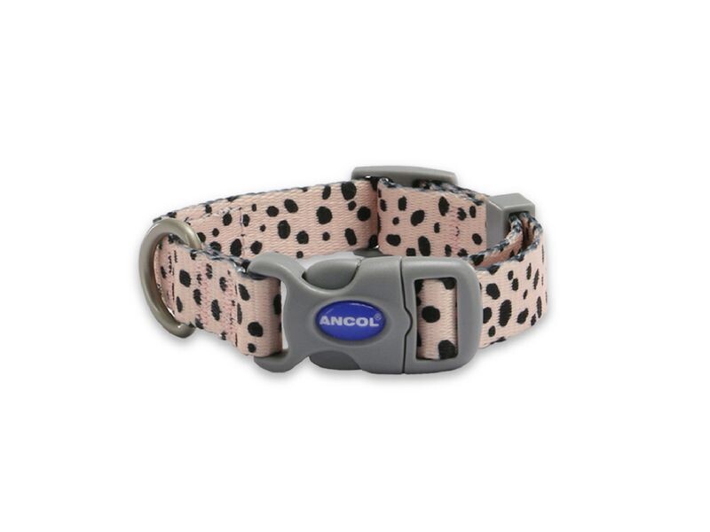SOHO DALMATION NYLON ADJ COLLAR