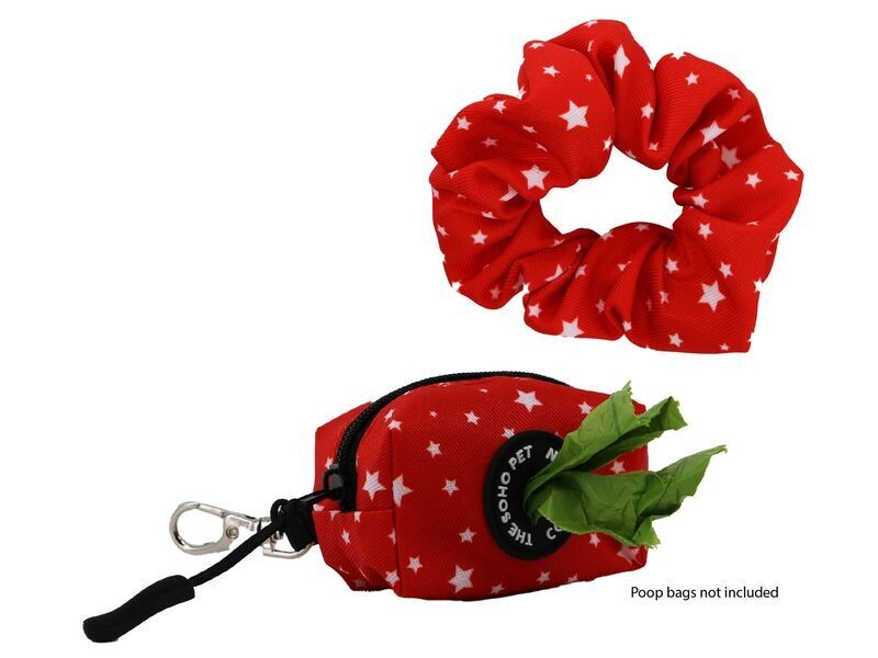SOHO STAR POOP BAG HOLDER &amp; SCRUNCHIE