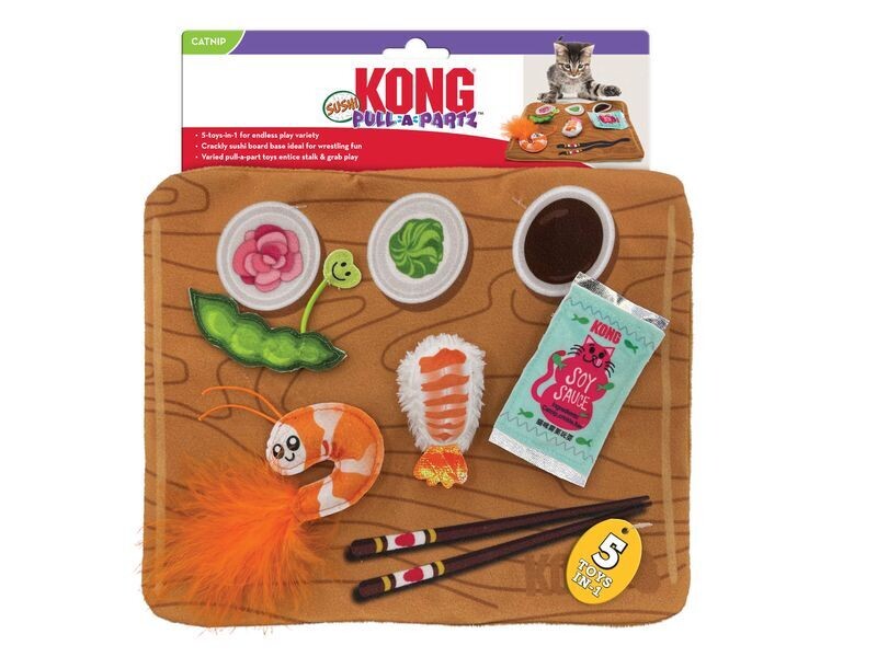 KONG PULL-A-PARTZ SUSHI