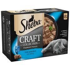Sheba Craft Collection in Gravy - Fish Selection 12 x 85g