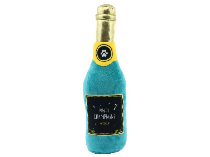 PAWTY TIME CHAMPAGNE PLUSH TOY