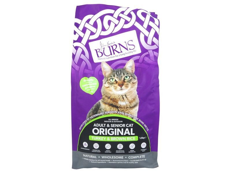 BURNS ORIGINAL TURKEY CAT 1.5KG