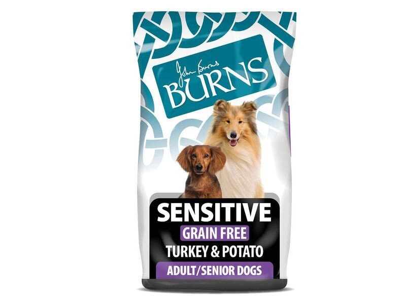 BURNS SENSITIVE TURKEY DRY DOG FOOD