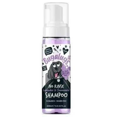 BUGALUGS No Rinse Lavender &amp; Chamomile Shampoo