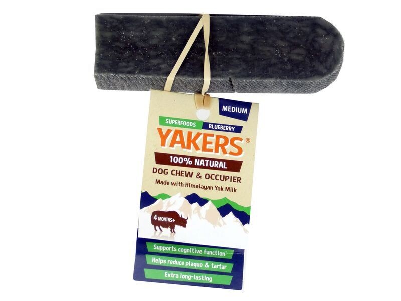 YAKERS BLUEBERRY DOG CHEW MEDIUM