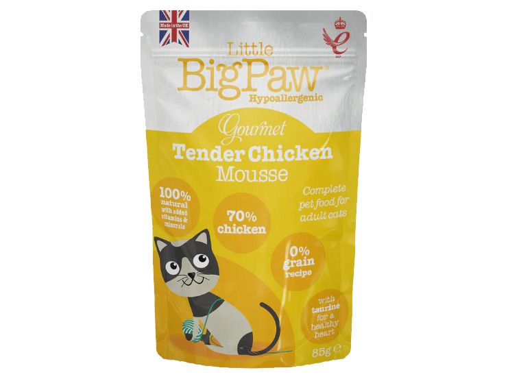 BIG PAW CHICKEN MOUSSE CAT POUCH 85G