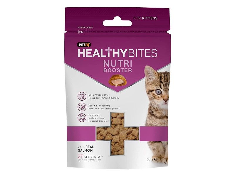 M&amp;C KITTEN HEALTHY BITES NUTRI BOOST