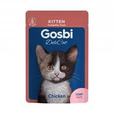 Gosbi Delicat chicken loaf pate for kittens
