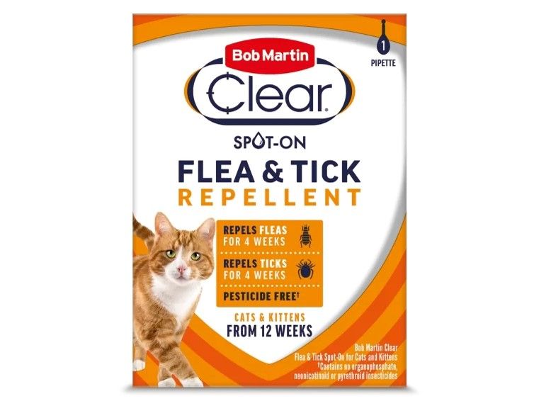 *ROI MARTIN CLEAR SPOT ON FLEA CAT 4WK