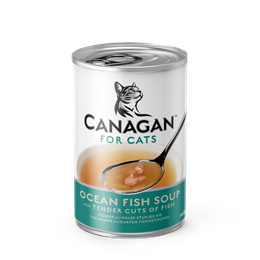 CANAGAN WET CAT FOOD OCEAN FISH SOUP FOR KITTENS &amp; ADULTS