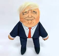 Donald Trump dog toy