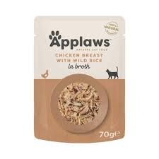APPLAWS POUCH CHICK&amp;RICE 70G CAT