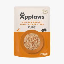 APPLAWS Chicken with Liver in Jelly 70g Pouch