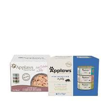 APPLAWS FISH IN JELLY TIN MULTIPACK 12X75G
