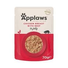 APPLAWS Chicken with Beef in Jelly 70g Pouch