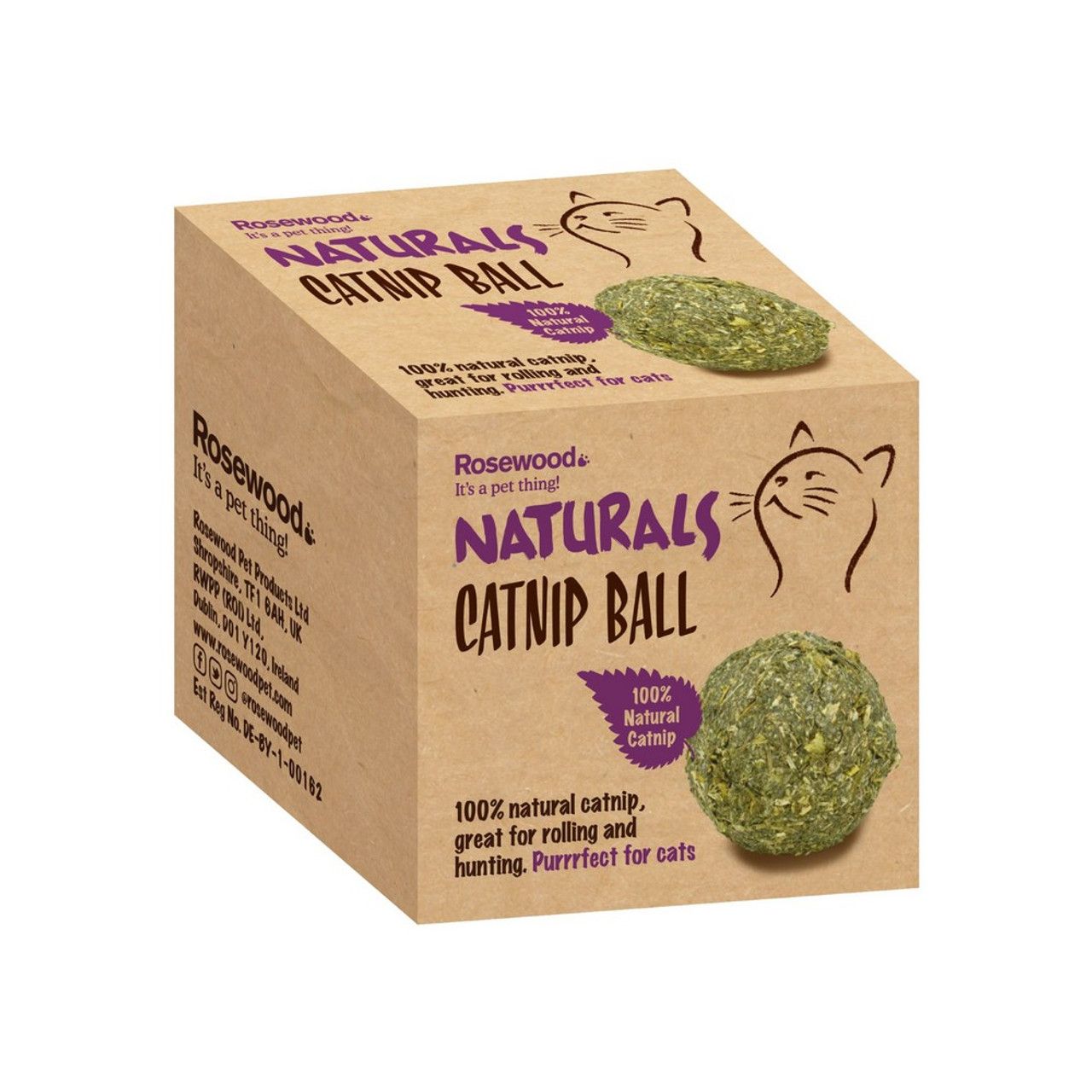 ROSEWOOD Naturals for Cat Catnip Ball