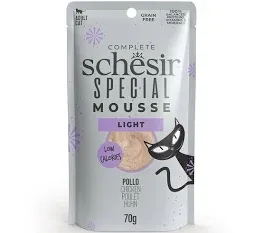 SCHESIR SPECIAL Light chicken in mousse 70g in pouch