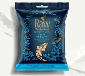 Canagan Raw Freeze Dried Dog Treats – Fish
