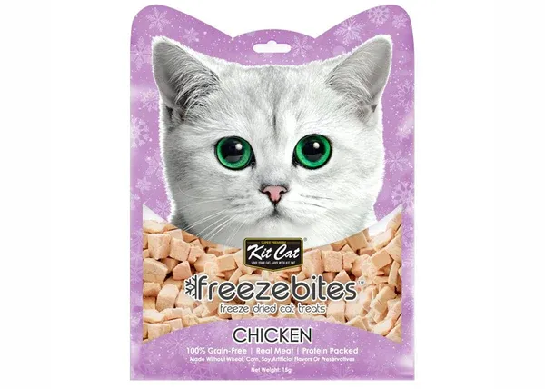 KIT CAT FreezeBites Chicken 15g - Freeze Dried Snack
