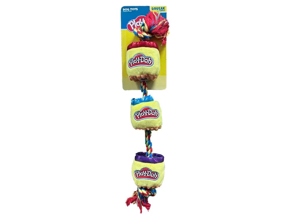 HASBRO PLAYDOH SQUEAK &amp; CRINKLE CAN 18&quot;