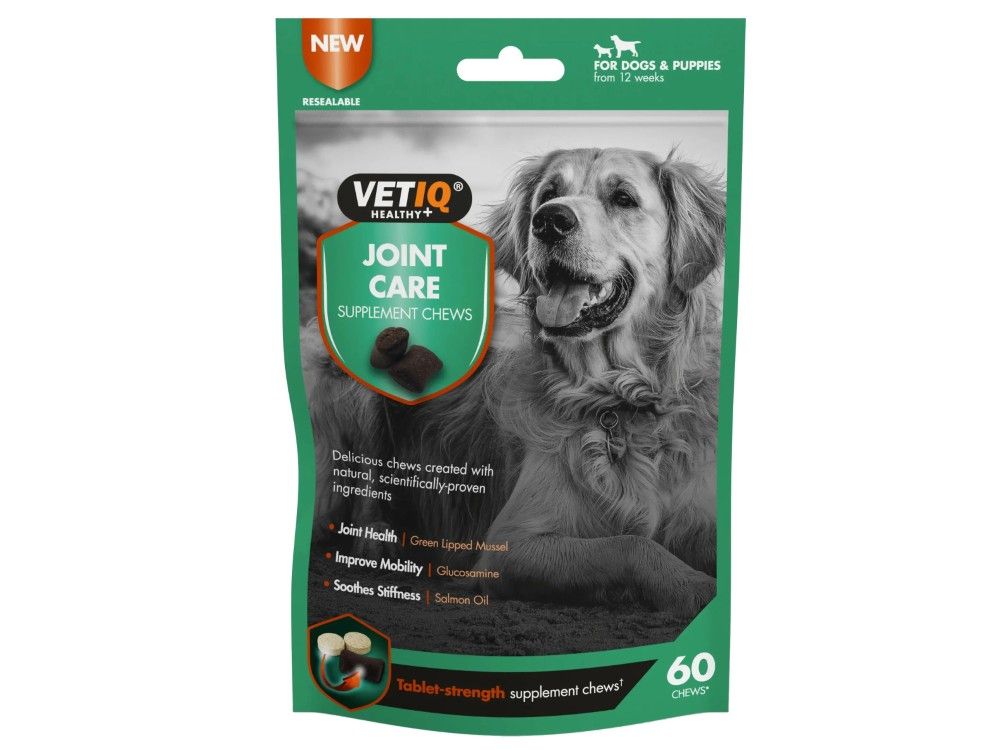VETIQ JOINT CARE SUPPLEMENT CHEW 60 PK