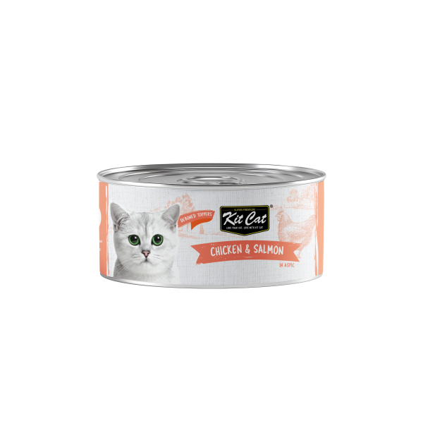Kit Cat Deboned Chicken &amp; Salmon Toppers