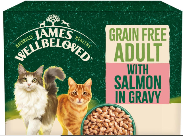 JAMES WELLBELOVED GRAIN FREE ADULY SALMON