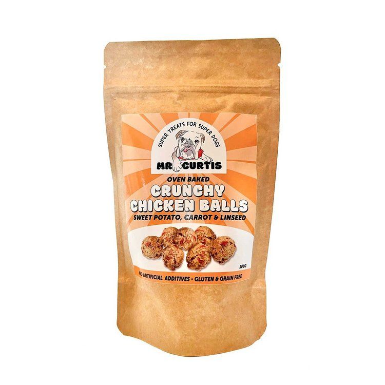 Mr Curtis Crunchy Chicken Balls Dog Treats