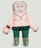 PET HATES TOYS Vladimir Putin cat toy with catnip