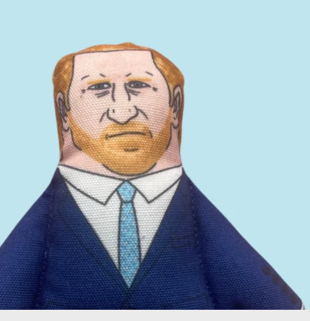 PET HATES TOYS Prince Harry Cat Toy with catnip