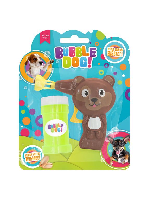 Bubble Dog! Manual Bubble Gun