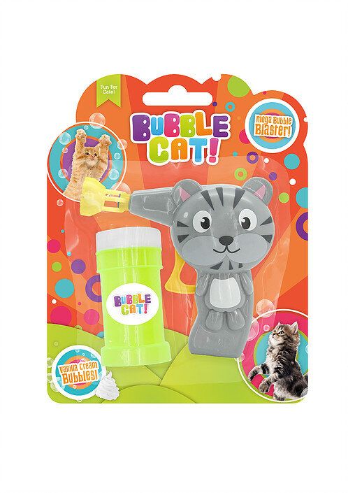 Bubble Cat! Manual Bubble Gun