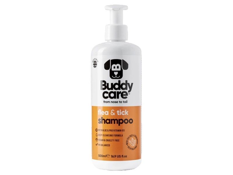 BUDDYCARE 500ML FLEA &amp; TICK SHAMPOO