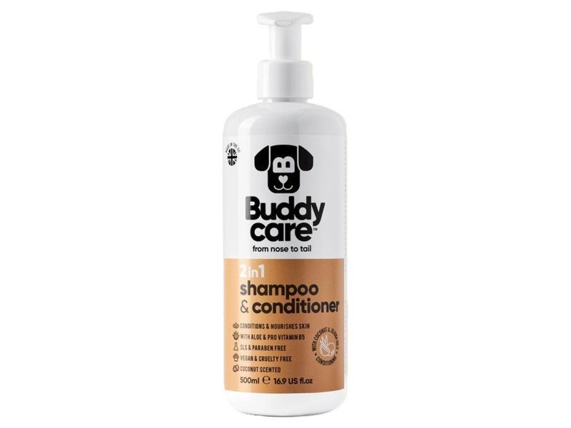 BUDDYCARE 500ML 2 IN 1 S&#39;POO &amp; CONDIT