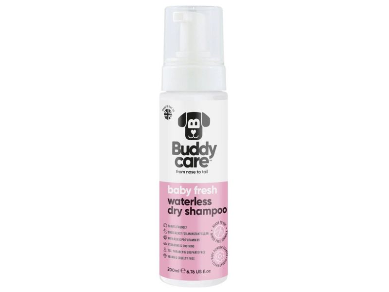 BUDDYCARE 200ML BABYFRESH WATERLESS S/PO