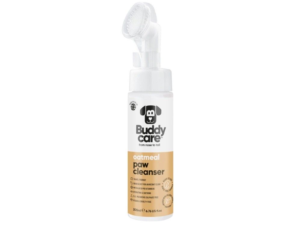 BUDDYCARE 200ML OATMEAL PAW CLEANER